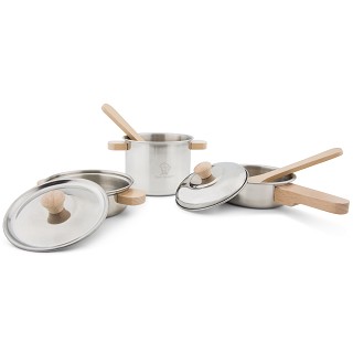 Metal pan set